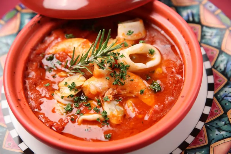 Spicy Seafood Stew Casserole With Tomatoes And Lime Recipe — photo 2