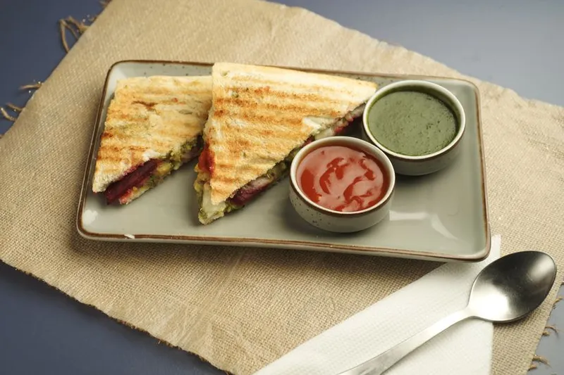 Classic Grilled Tomato Cucumber Chutney Sandwich Recipe — photo 2