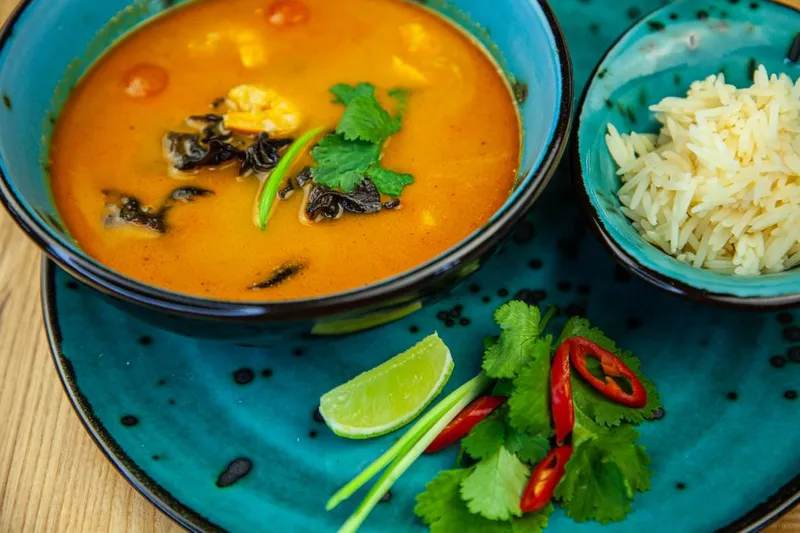 Thai Yellow Coconut Curry Rice Recipe