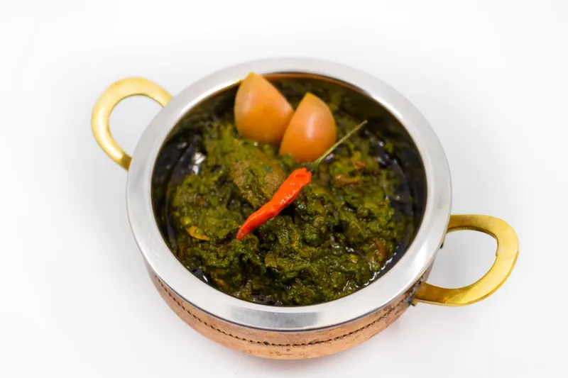 Baingan Sarson Ka Saag Recipe - Brinjal Mustard Saag Recipe
