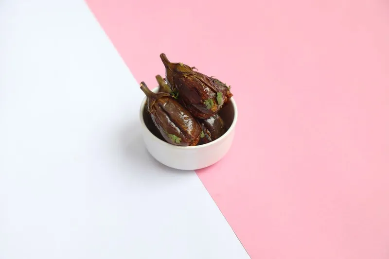 Baingan Sarson Ka Saag Recipe - Brinjal Mustard Saag Recipe — photo 2