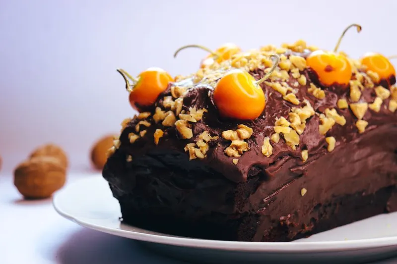 Whole Wheat Espresso Chocolate Streusel Cake Recipe