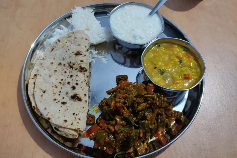 Dahi Bhindi Recipe - Okra in Yogurt Curry with Caramelized Onions