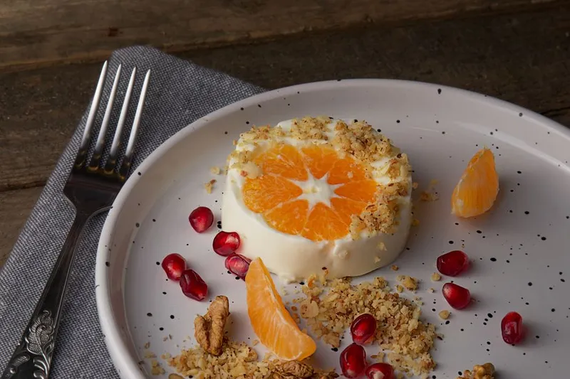 Carrot Orange Walnut Raita (Fruity Nutty Yogurt) Recipe — photo 2
