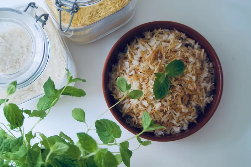 Udupi Style Red Parboiled Rice Sevai Recipe (Red Rice Vermicelli) — photo 2