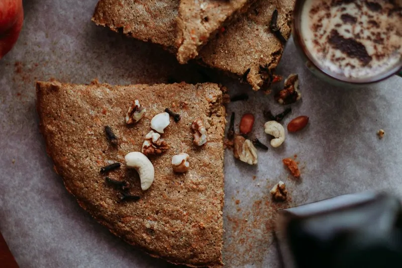 Barley Whole Wheat Coffee Marble Cake Recipe