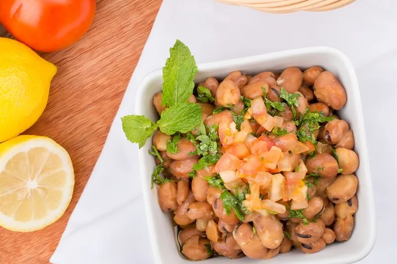 Lemon And Ginger Spicy Black Eyed Beans Recipe
