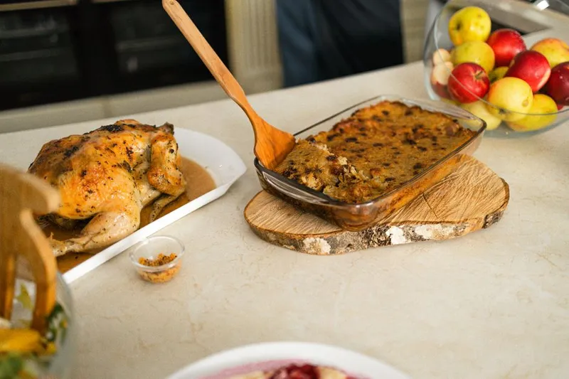 Savoury Bread Pudding Recipe — photo 2