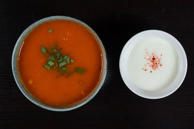 Kurkuri Bhindi With Spicy Tomato Yogurt Gravy Recipe — photo 2
