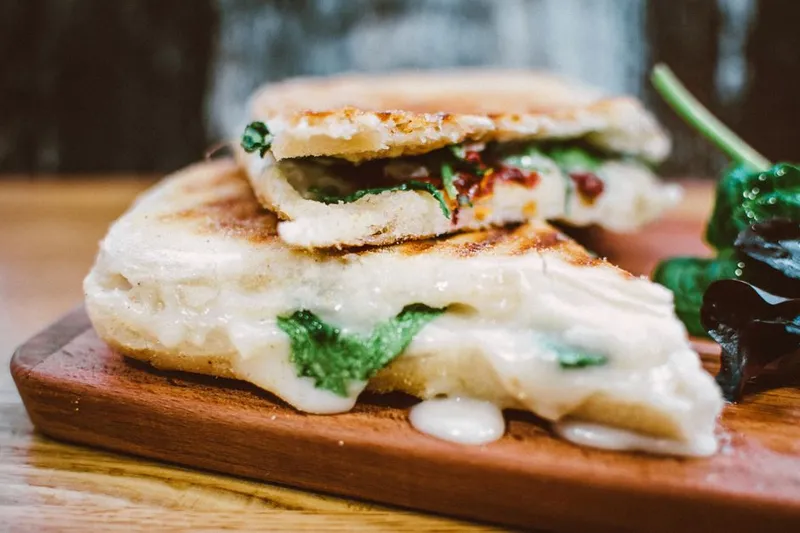 Spinach And Corn Sandwich Recipe Flavored With Sandwich Spread
