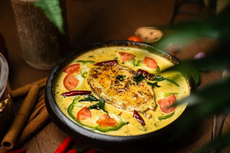 Meen Vevichathu Recipe - Kottayam Style Fish Curry