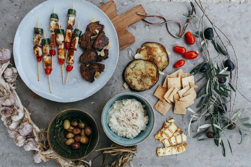 Grilled Eggplant With Tahini and Yogurt Dip Recipe — photo 2