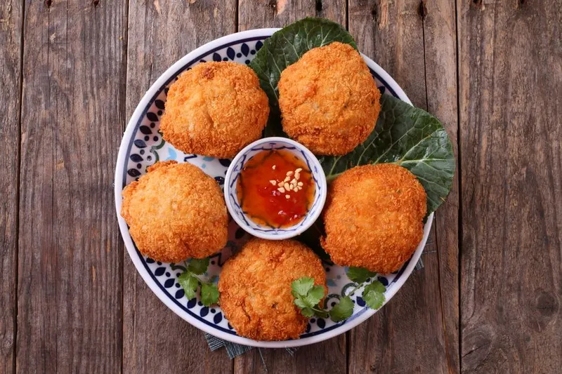 Coriander Prawn Cakes Recipe