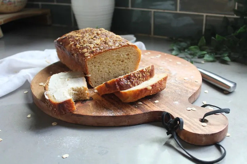 Carrot and Oats Whole Wheat Bread Recipe