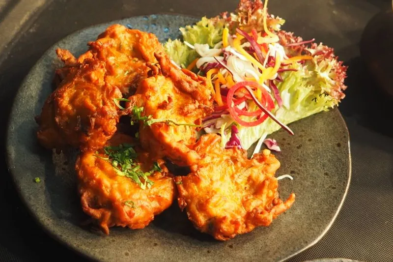 Cabbage Onion Vada Recipe