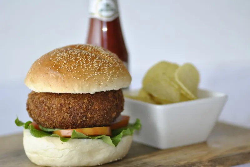 Vegan Burger Recipe With Beans And Tofu Patty — photo 2