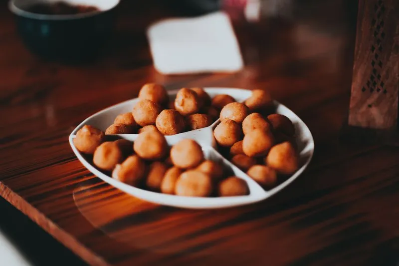 Bengali Style Kucho Nimki Recipe (Diamond Shaped Salty Snacks) — photo 2