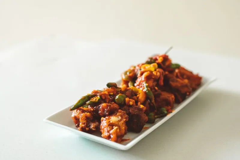 Chettinad Style Chilli Gobhi Recipe
