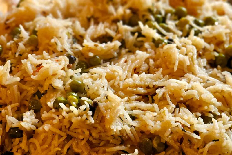 Doddapatre Soppina Chitranna Recipe (Spiced Indian Thyme Rice) — photo 2
