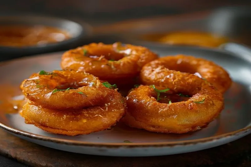 Medu Vada With Onion (Savoury Donuts) Recipe — photo 2
