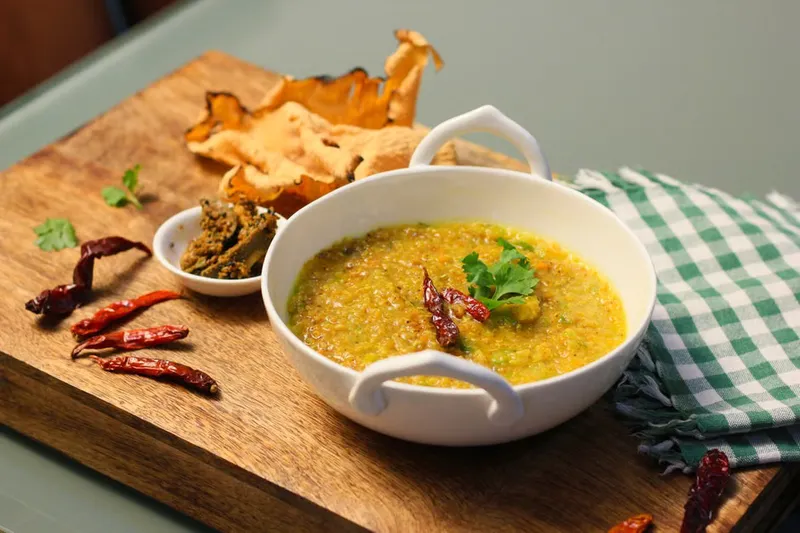 Dal Dhokli Recipe With Sprouted Moong Dal