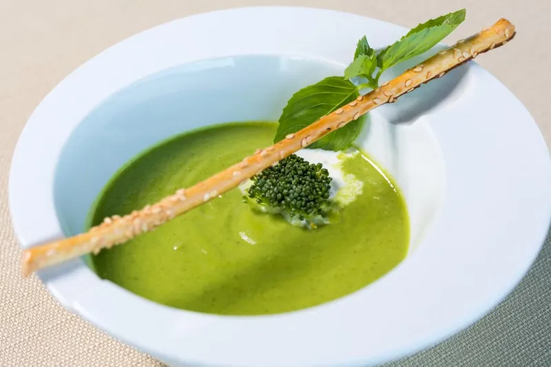 Broccoli & Water Chestnut Soup Recipe — photo 2