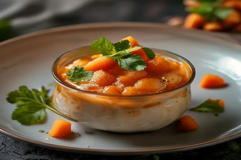 Carrot Semolina Phirni Recipe — photo 2