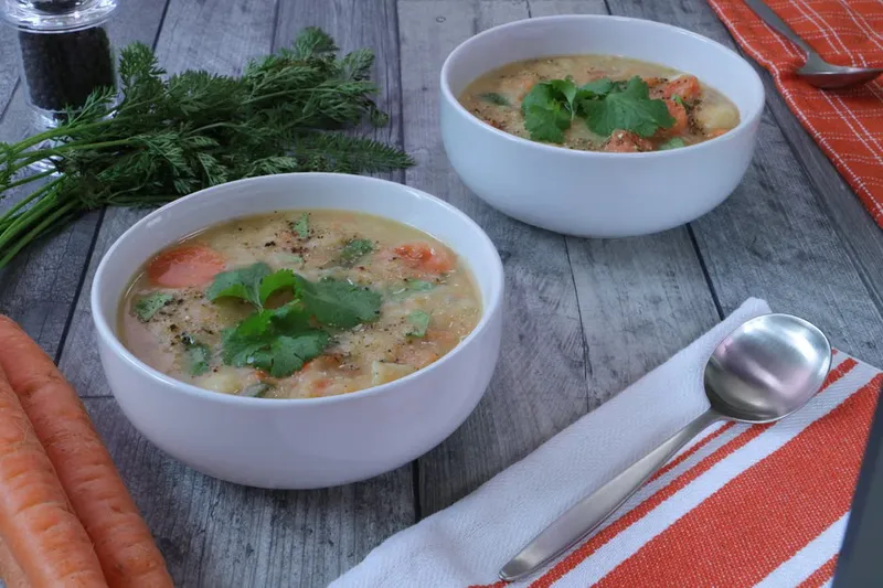 Carrot And Coriander Soup Recipe