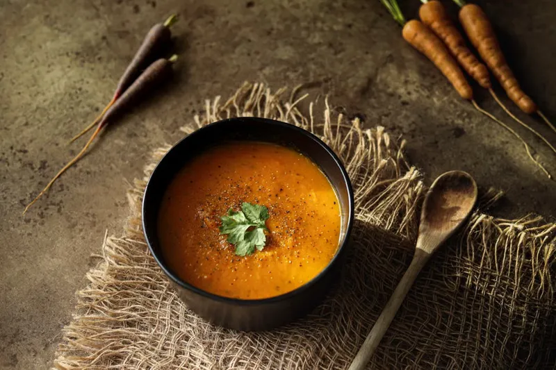 Carrot And Coriander Soup Recipe — photo 2