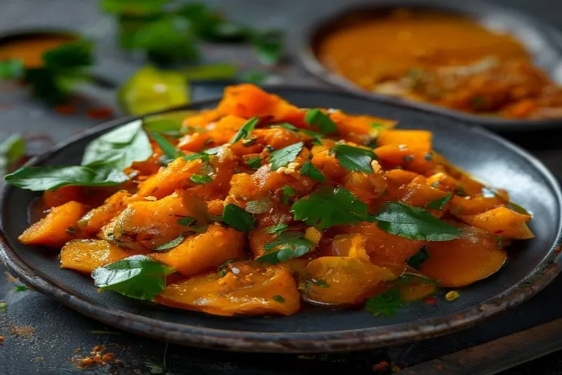 Mamidikaya Pesara Pappu Pachadi Recipe - Raw Mango & Dal Chutney — photo 2