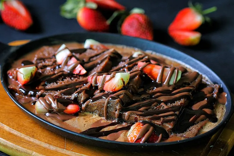 Strawberry Brownie Bars Recipe