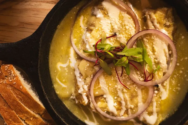 Breakfast Enchiladas With Mushroom Sauce Recipe
