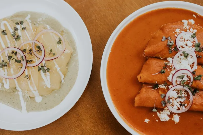 Breakfast Enchiladas With Mushroom Sauce Recipe — photo 2