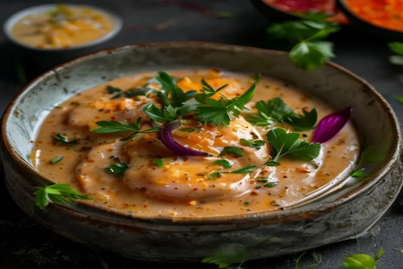 Mullangi Mor Pachadi Recipe (Radish in spicy tempered Yogurt Gravy Recipe) — photo 2