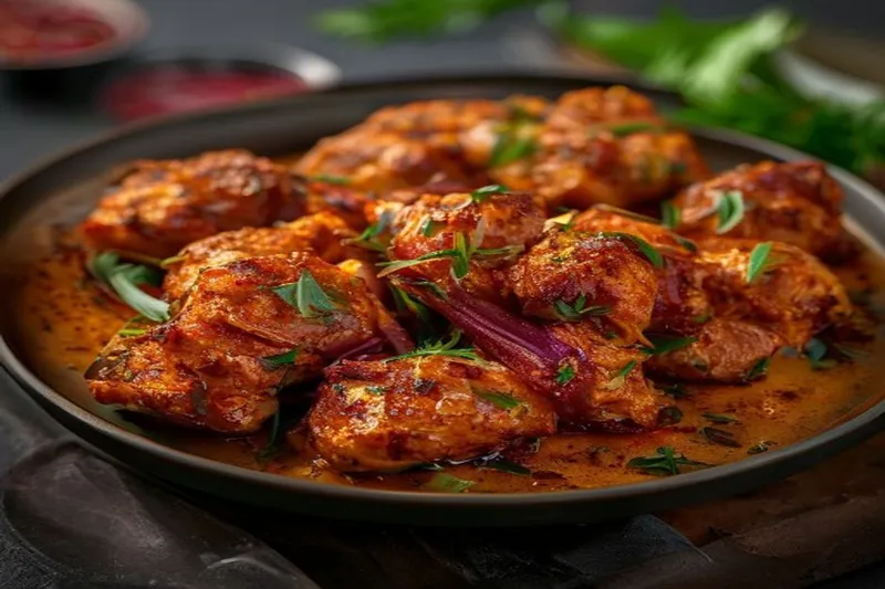 Kerala Chicken Roast Recipe