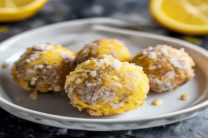 Lemon Coconut Chia Energy Balls Recipe — photo 2