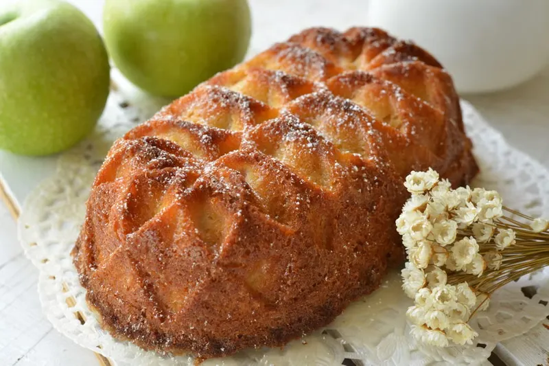 Buckwheat Apple Cinnamon Loaf Cake Recipe — photo 2