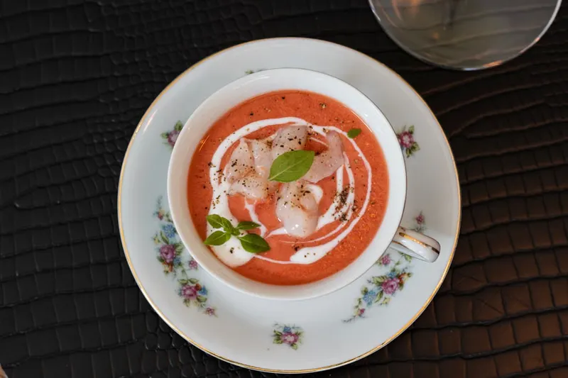 Watermelon Cucumber Gazpacho Recipe — photo 2
