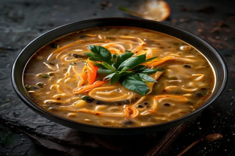 Thai Style Khao Tom Recipe (Black Rice Clear Soup Recipe) — photo 2