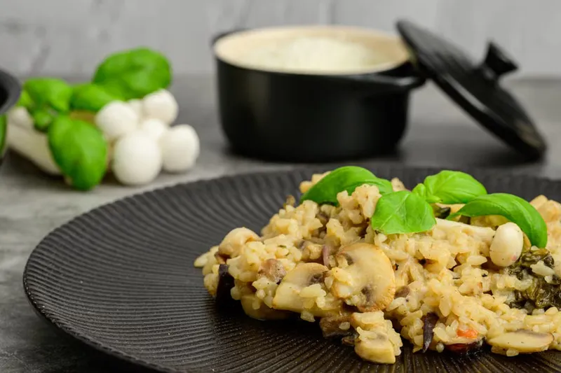 Creamy Mixed Vegetable Risotto Recipe