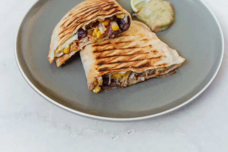 Cheese And Black Beans Quesadillas Recipe — photo 2