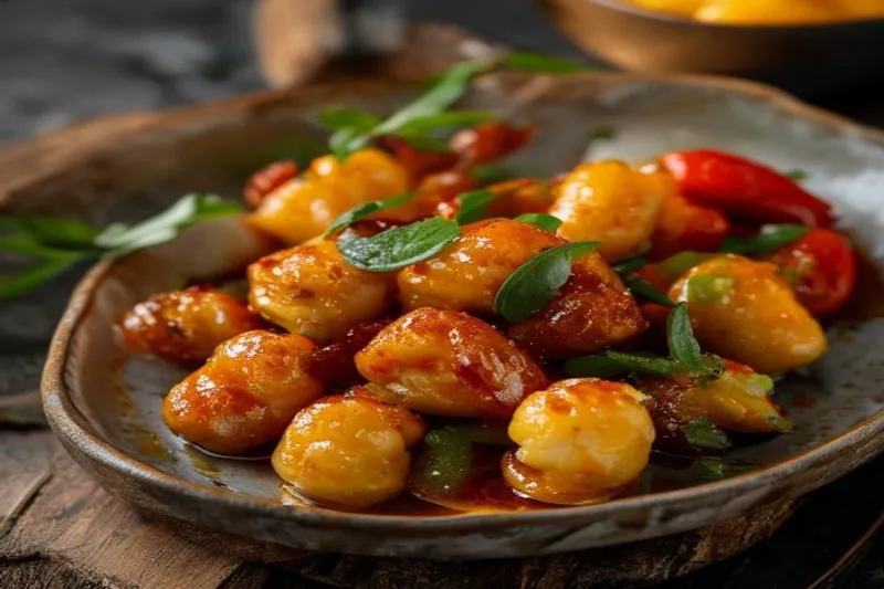 Chilli Baby Corn (Manchurian) Recipe