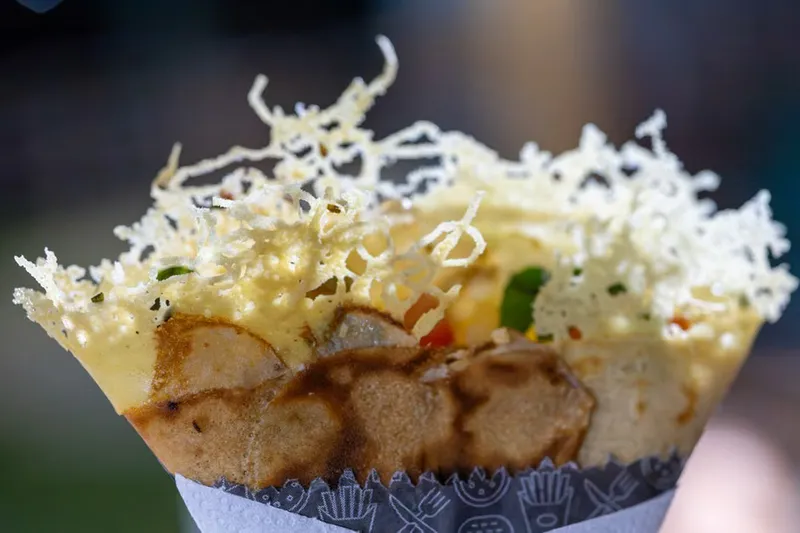 Andhra Cheese & Vegetables Pesarattu Recipe
