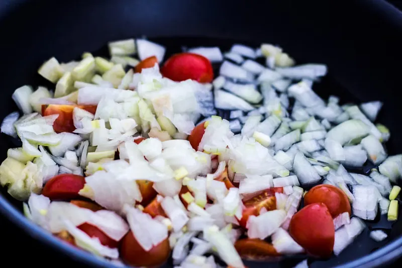 Tomato Onion Vegetable Recipe - Tomato Onion Vegetable