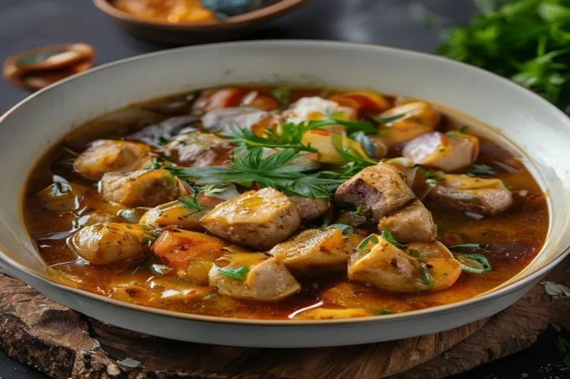 Greek Style Briami Recipe (Simple Vegetable Stew Recipe)