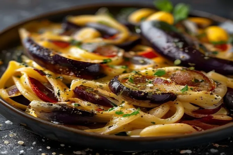 Ruote Pasta & Eggplant Gratin Recipe — photo 2
