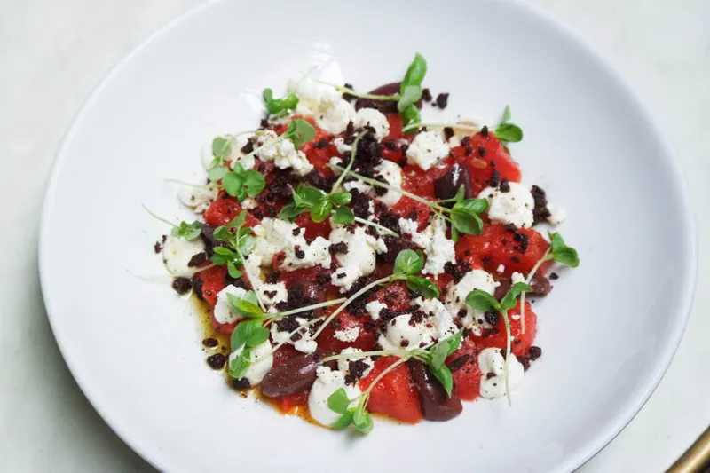 Arugula Watermelon and Feta Salad Recipe — photo 2