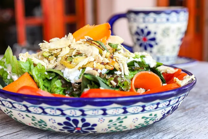 Roasted Walnut Zucchini Carrot Salad in Red Wine Vinaigrette Recipe