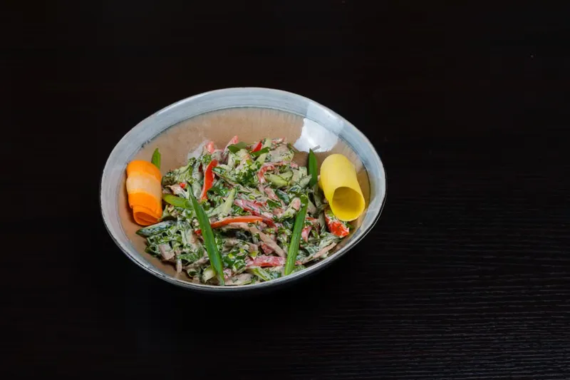 Raw Mango Carrot Cucumber Salad Recipe With Peanuts — photo 2