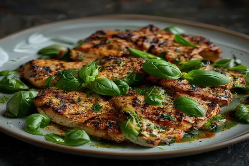 Basil Pesto Grilled Chicken Recipe